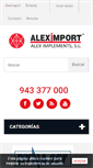 Mobile Screenshot of aleximport.com